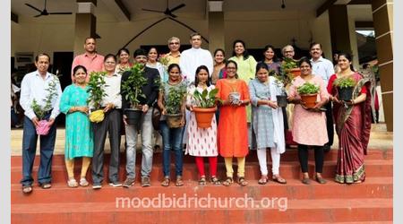 ICYM Moodbidri unit and Parisar Ayog celebrated Vanamahotsava